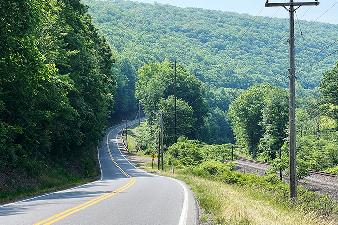Allegheny National Forest motorcycle ride
