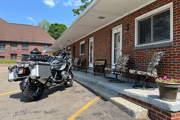 Allegheny National Forest motorcycle ride Kane Tourist Home & Motor Inn