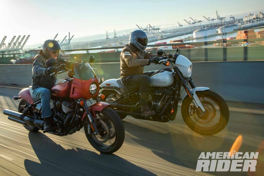 Harley-Davidson Low Rider S and Indian Sport Chief