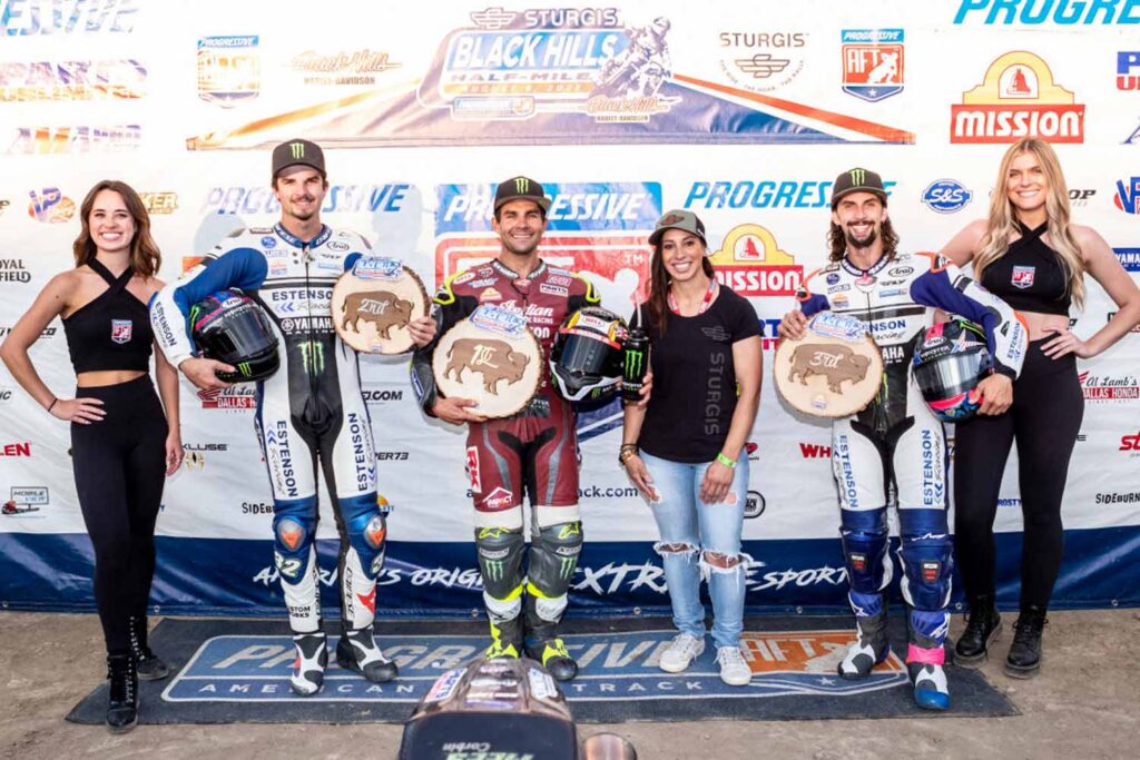 Progressive AFT Black Hills Half-Mile Podium
