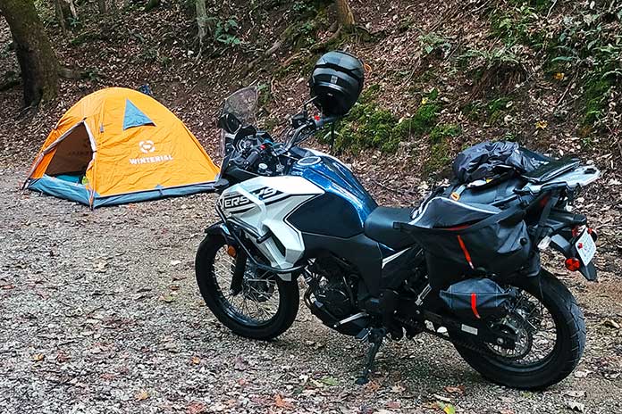 West Virginia Motorcycle Ride Kanawha Falls State Park Kawasaki Versys-X 300