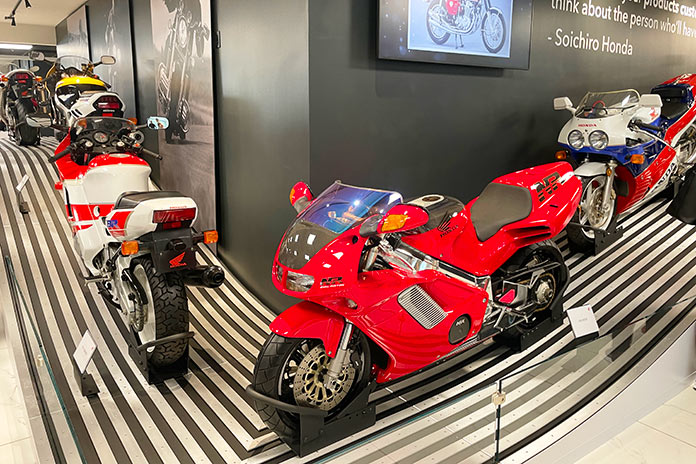 20 motocicletas icônicas no New American Honda Collection Hall