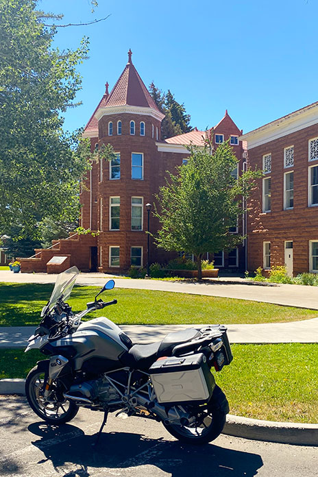 Flagstaff to Albuquerque motorcycle ride Northern Arizona University