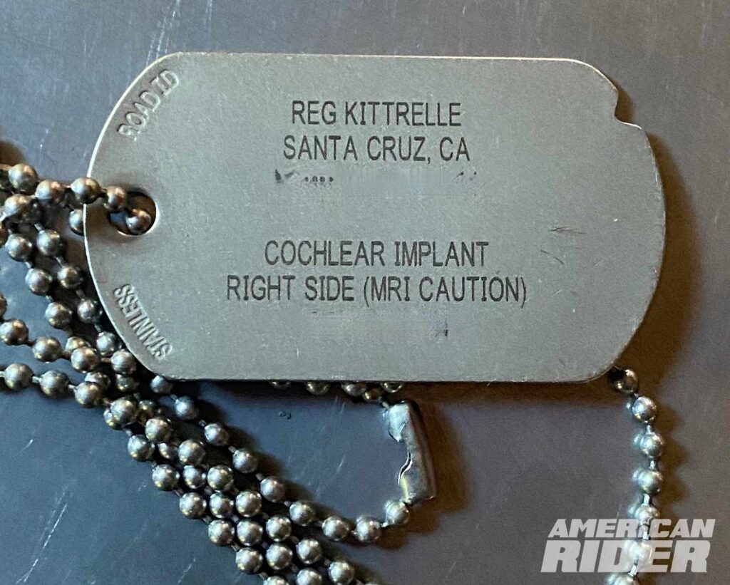 Unrepentant Curmudgeon August 2023 Medical Dog Tag
