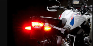Weiser Technik LED motorcycle light kits triple-function rear turnsignals