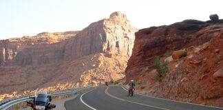 Denver to Moab motorcycle ride
