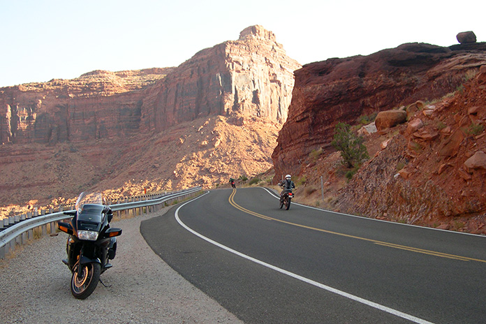 Denver to Moab motorcycle ride