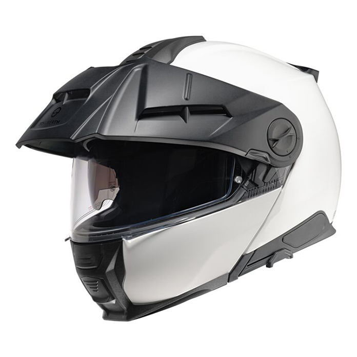 Schuberth E2 modular helmet Gloss White