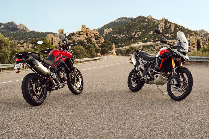 2024 Triumph Tiger 900 GT Pro and Rally Pro
