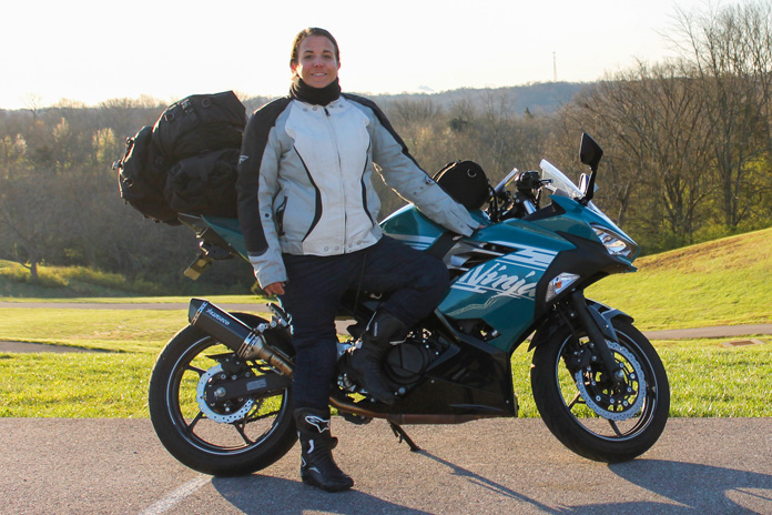 Touring on a Sportbike Luggage Solutions Carly Becker