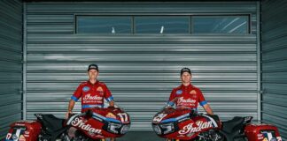 Indian Motorcycle Racing King of the Baggers 2024