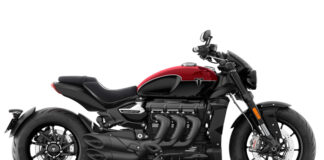 2025 Triumph Rocket 3 Storm R Carnival Red