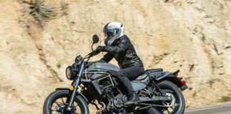 Highway 21 Women's Pearl Motorcycle Jacket and Black Ivy Gloves