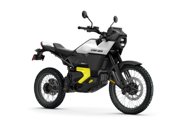 2025 Can Am Pulse And Origin Electric Motorcycles Preview Rider Magazine 2025 Can Am Origin Bright White Preview Studio 630x420