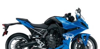 2025 Suzuki GSX-8R Metallic Triton Blue