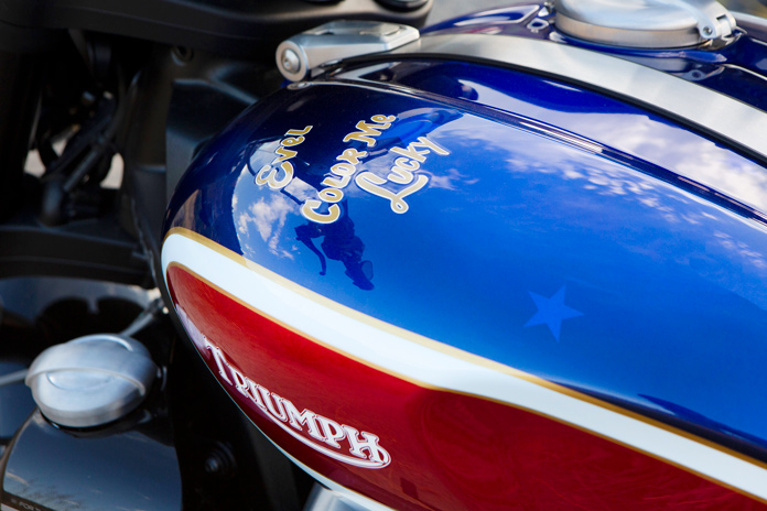 Triumph Motorcycles Celebrates Evel Knievel Rocket Jump Anniversary