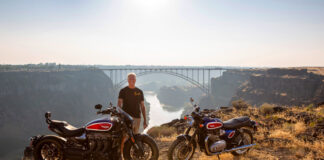 Triumph Motorcycles Celebrates Evel Knievel Rocket Jump Anniversary