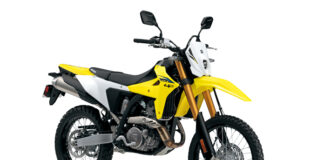 2025 Suzuki DR-Z4S Champion Yellow