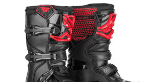 Fly Racing Youth Maverik Boots red/black