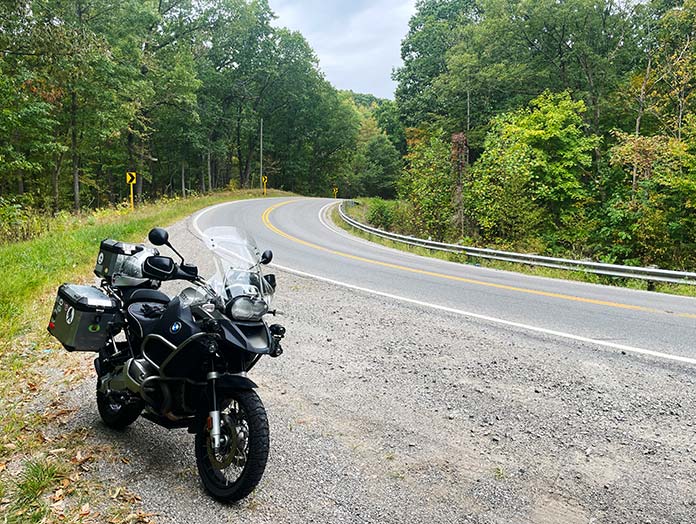 Renting a Motorcycle Through Twisted Road