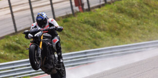 2025 Triumph Speed Triple 1200 RS Review wheelie