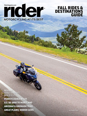 Rider Magazine September 2025