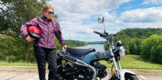 Pando Moto Mila Cargo Black Motorcycle Jeans for Women