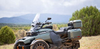 Can-Am Launches 3 Wheel Collective Platform 2025 Motorcycle of the Year Can-Am Canyon Redrock