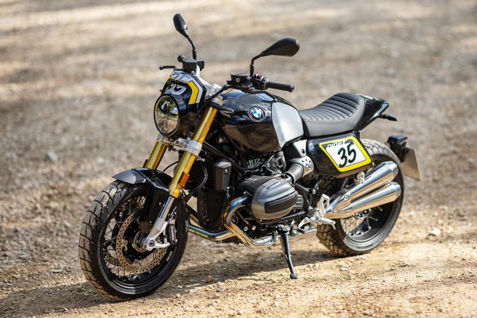 New and Cool Motorcycle Gear November 2025 BMW R 12 nineT Tracker Package