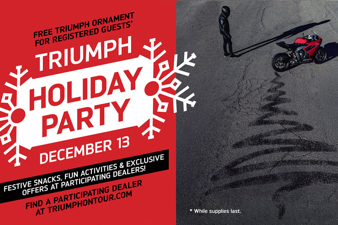 Triumph National Dealership Holiday Party To Take Place Dec. 13, 2025