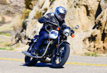 2026 Triumph Bonnevilles Review: T100, T120, Scrambler 900, Bobber, and Speedmaster 2026 Triumph Bonneville review T100 action