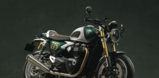 2026 Triumph Speed Twin 1200 Cafe Racer DGR Edition Preview