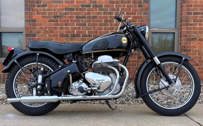 Mecum Indy Auction 1957 Ariel Square Four Lot N278