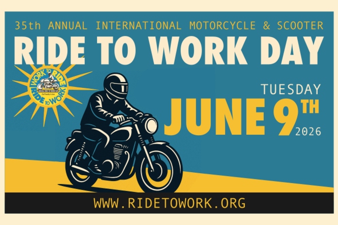 Ride to Work Day is June 9, 2026