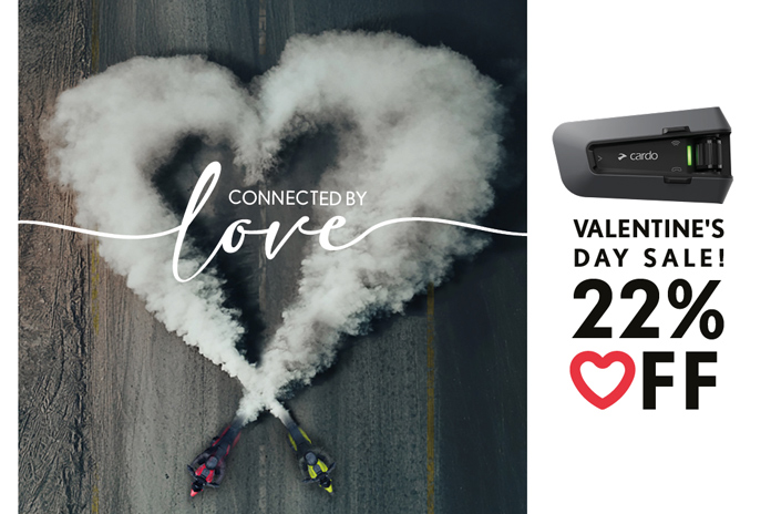 Cardo Valentin's Day Deal