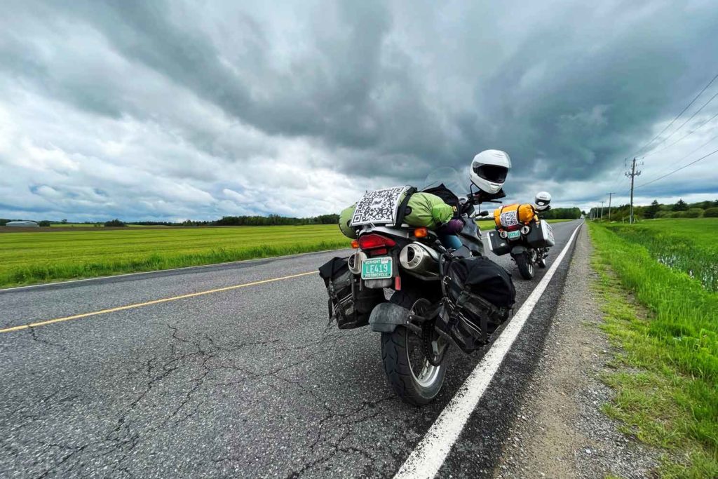 Postcards from the Road C. Jane Taylor Caught in a Storm