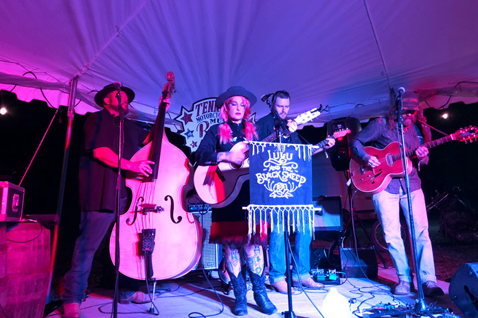 Tennessee Motorcycles and Music Revival Lulu and the Black Sheep