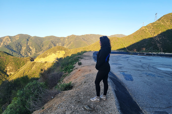 They Lost My Leathers Carly Becker Angeles National Forest HER Track Days