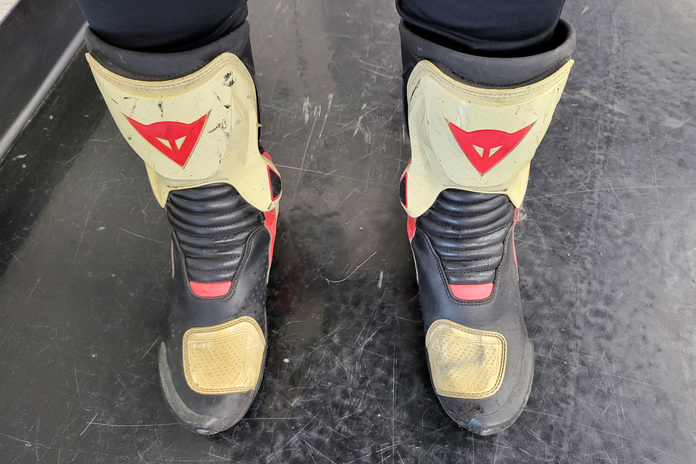 They Lost My Leathers Carly Becker Cinderella Boots HER Track Days