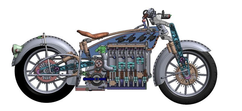 The Motorcycle That Will Last 100 Years