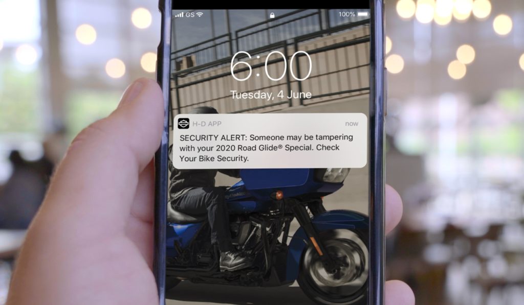 H-D Connect Harley Davidson Thunder Press