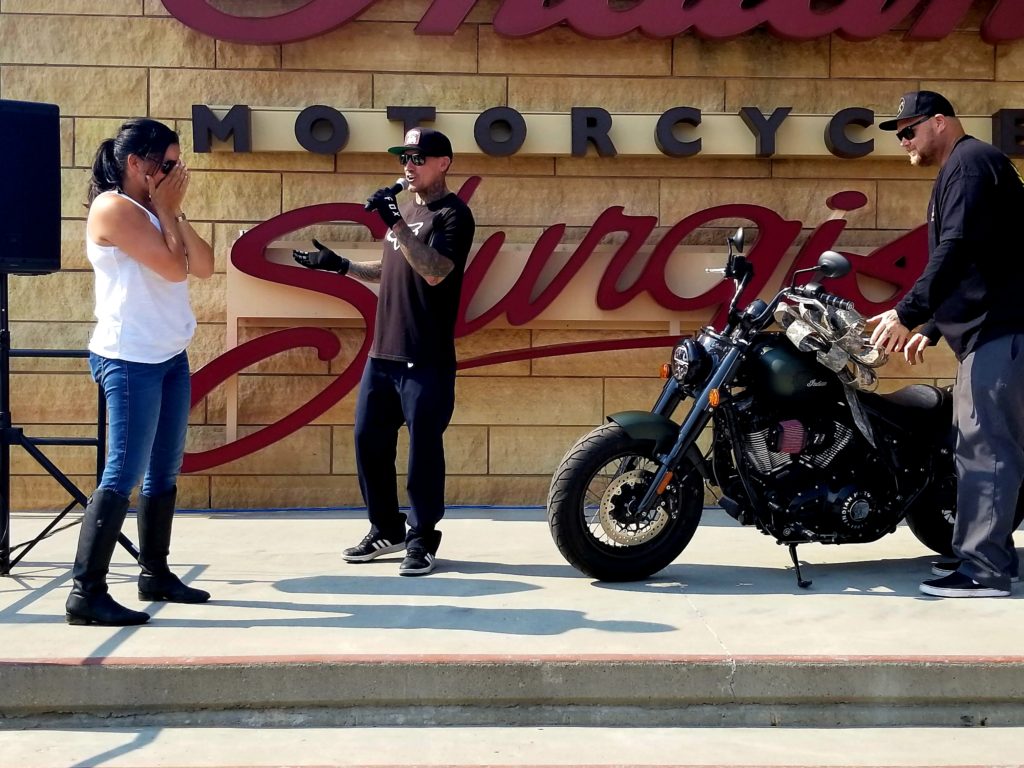 Katie Harrington Indian Chief Bobber Good Ride