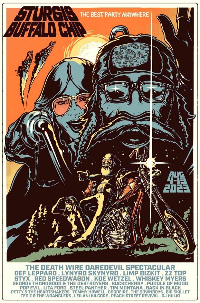 2023 Sturgis Rally Festival Poster