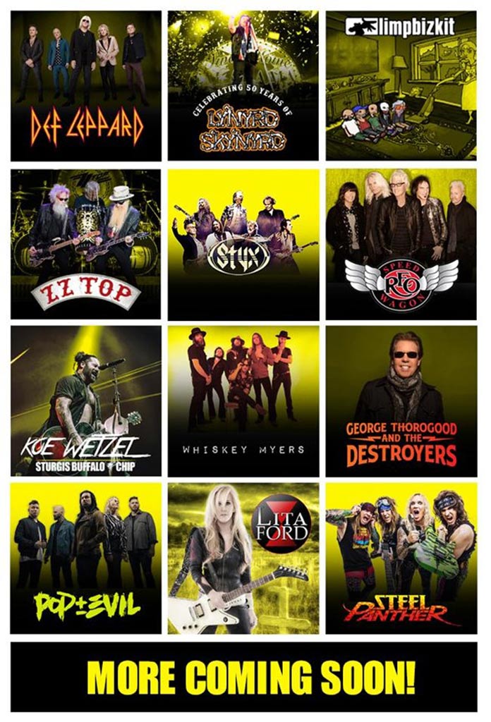 2023 Sturgis Rally Buffalo Chip Music