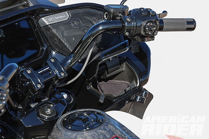 2024 Harley-Davidson CVO Road Glide ST storage bin