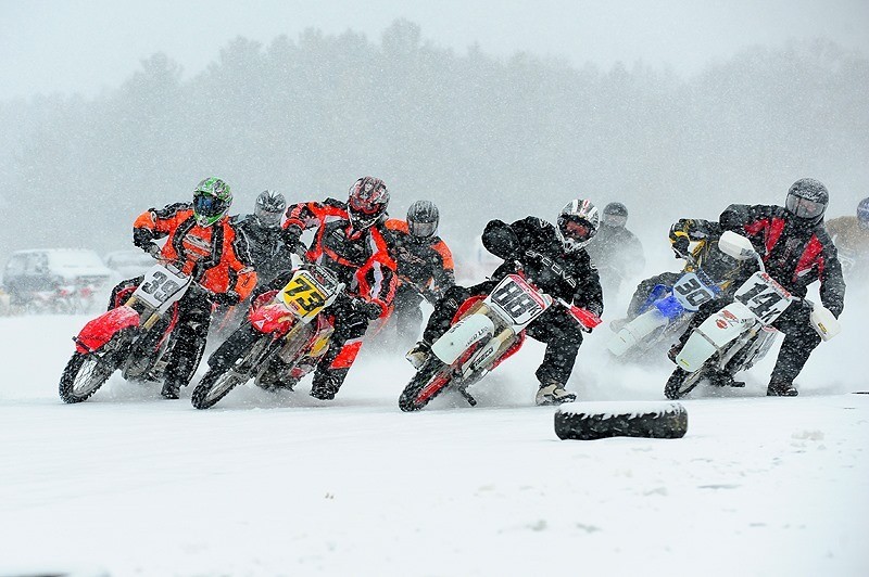 ama, high voltage, ice racing