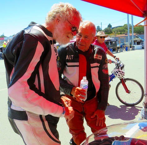 AHRMA Laguna Seca Fulton and Roper
