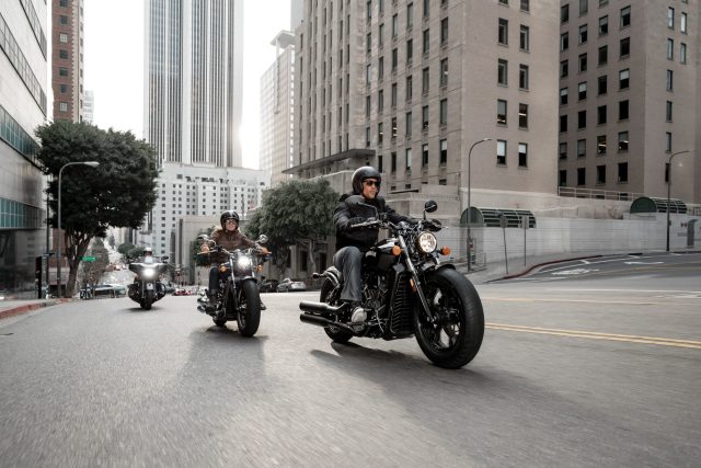 Riding the Indian Scout Bobber Sixty