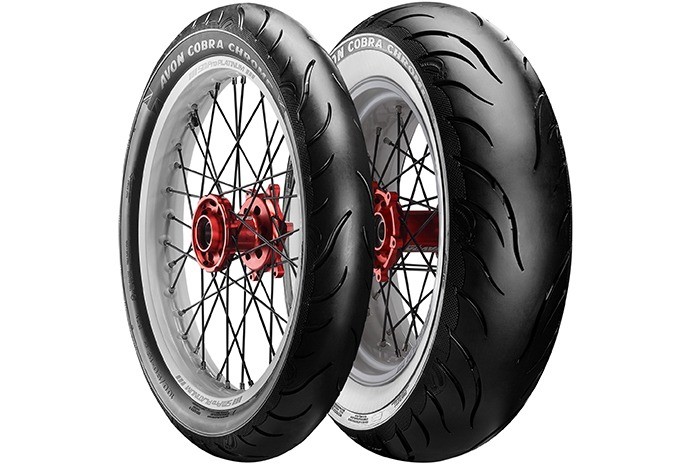Cruiser Motorcycle Tires Buyers Guide Avon Cobra Chrome