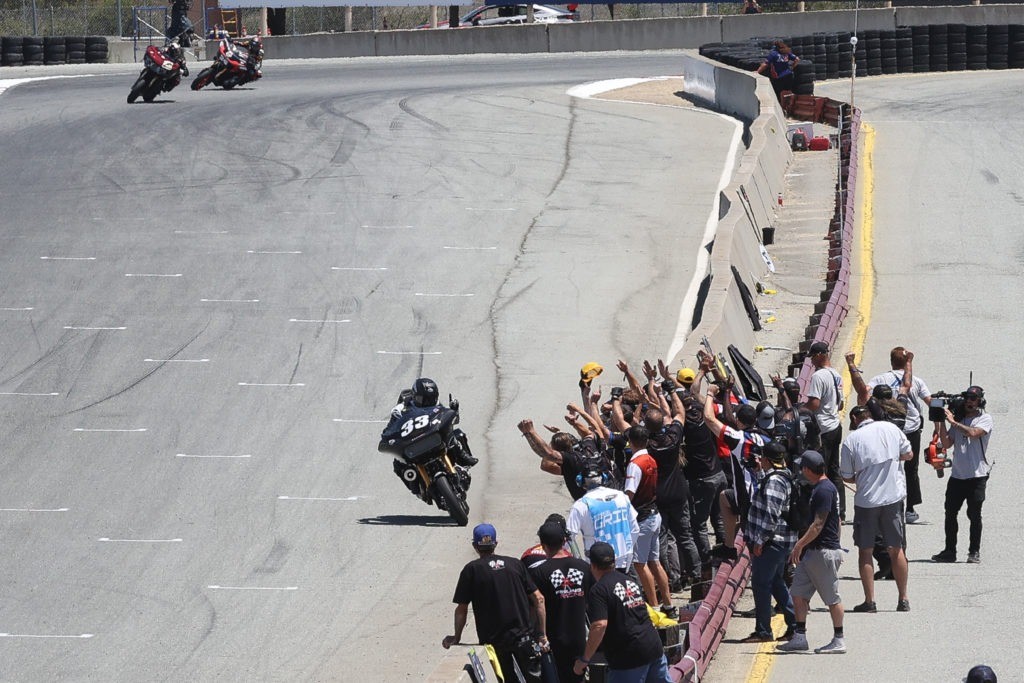 Kyle Wyman Wins the King of the Baggers Championship for Harley